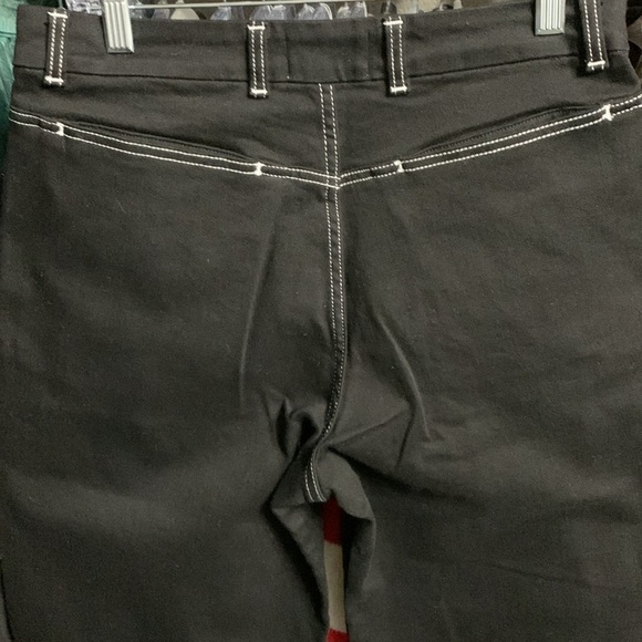 Frame Black Denim Wide-Leg Trouser 27 - Picture 4 of 14